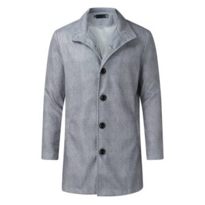 Aatrx Jackenblazer Herren Herbst- und Winter-Revers-Jacke mit dicken Ärmeln (1-tlg)