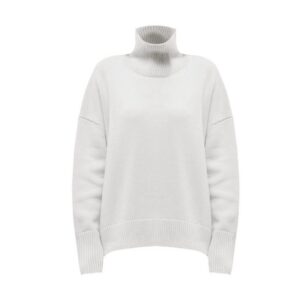 Aatrx Rollkragenpullover Lockerer Damen-Pullover mit halbem Rollkragen für Herbst und Winter (1-tlg)